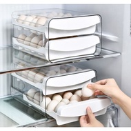 2-Tier Egg Storage Box Holds 32 Eggs / Egg Container / Practical, Space-Saving Egg Rack Container