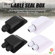 PEONYSG Double/Single Ports Motorhome Waterproof Camper. RV Roof Cable Box
