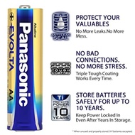 Panasonic Evolta AAA / AA Battery / Alkaline 1.5V/ Extra Heavy Duty Battery