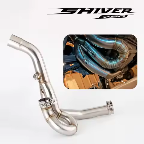 Motorcycle Exhaust Muffler Link PipeFor Aprilia Shiver 750 2008 - 2017 SL750 / GT Shiver 750 exhaust
