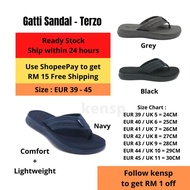 Original Gatti Lightweight Sport Sandals Terzo / Selipar Raya Budak Lelaki Sandals Lelaki Lembut / S