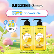 [8.8 Exclusive] Ginvera World Spa Botanical Oil Shower Gel Yuzu 600g x2