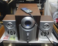 JS  JY3002  2.1聲道多媒體電腦喇叭  良品