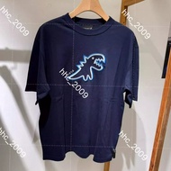 Agnes B. Sport SS Dinosaur Print Round Neck Short Sleeve T-Shirt for Men