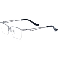 FONEX Pure Titanium Glasses Frame Men Square Eyeglasses Optical Eyewear F85775