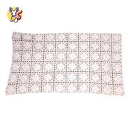 KATUN Knitted Tablecloth 138 Quarter78 cm Small White Square Cotton Yarn