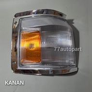 lampu sein samping depan kijang grand super rover jantan list chrome
