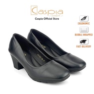 (Original)Caspia Ladies Comfort Heels CW331 Black (2INCI)