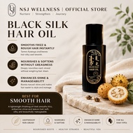[NSJ Official Store] NSJ Wellness Black Silk Hair Oil - Versatile Protection For All Hair Types