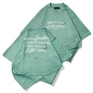 tshirt oversized / kaos oversize distro 20s murah motif disaster - green s