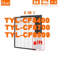 ♒Mennlooo  2-in-1 True HEPA Filter Replacement for Tylr air purifier TYL-CF8400 TYL-CF8700 TYL-CF860