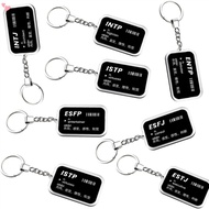 ‌MBTI Keychain – 16 Personality Acrylic decoration for Keys/Backpack