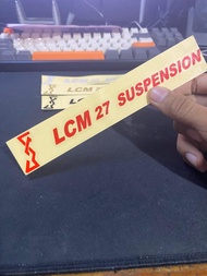 Sticker Cutting LCM 27 Stiker LCM 27 Suspension