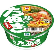 Maruchan Green Mamenuki Tempura Soba East (45g x 12 pieces / Mini size) Cup Noodles Soba (Tempura An