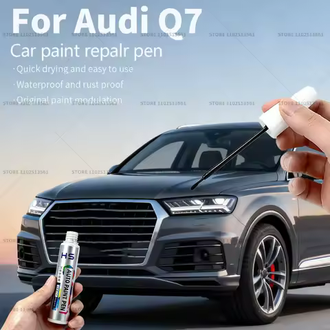 Car Paint Repair Pen Touch Up Scratch Remover DIY Auto Accessories For Audi Q7 White LS9R Black LY9T