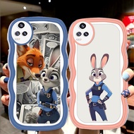 S-43 Zootopia Casing for VIVO V20 Y53s V30E V30 Y51 Y51a V21 Y31 Y53 5G transparent TPU