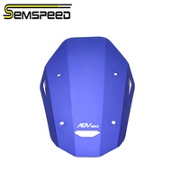 SEMSPEED CNCกระจกหน้ากระจกรถยนต์กันลมDeflector Shield GuardสำหรับHonda ADV160 ADV 160 2022-2023 2024