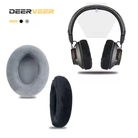 DEERVEER Replacement Earpad For Avantree Audition PRO APTX APTX-LL,AS9M,HT4189,HT5009 Headphones Thi