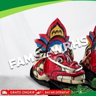 Cheapest Barongan children's toys, wide blankets, sponge caplokan, traditional games, cute Barongan,