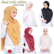 Shawl Arabic glitter Cotton turki