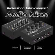 YPstore2 - Micromix Professional Ultra-compact Karaoke Mixer Amplifier 4 Ch - MX400