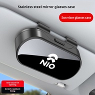 NIO car glasses case for ET7 ES6 ST5 ES8 EC6 ES7 EC7 EVE,Glasses holder, visor sunglasses holder, gl