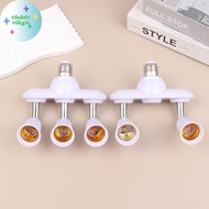 VHDD 2/3 In 1 E26 E27 To E26 E27 Screw LED Lamp Bulb Base Splitter 1 To 2/3 E27 Light Soet Holder Ad