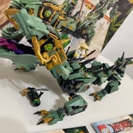 已組無缺lego 70612機甲綠巨龍（有盒有書）