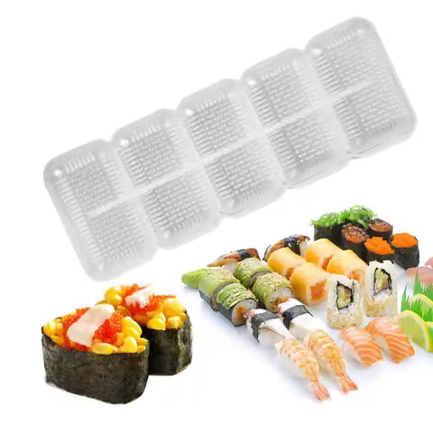 Portable Japanese Roll Sushi Maker Rice Mold Kitchen Tools Sushi Maker Baking Sushi Maker Kit Rice R