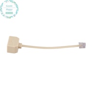 GentleHappy Telephone Splitter RJ11 6P4C 1 Male To 2 Female Adapter RJ11 To RJ11 Separator Phone Acc