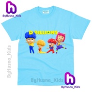 CHILDREN'S T-SHIRTS CHILDREN'S CLOTHES D BILLIONS UNISEX CHILDREN GIRLS BOYS TODDLERS