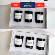 Byredo La Selection Mini Bougie Perfume Candle Set Collection