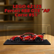 Lego 42125 Ferrari 488 GTE Display Case Acrylic Exhibition Box For Shoe PumpkinPopmart 田拉利柜 用盒 Colle