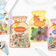 100Pcs Cute Stickers Set Mini Washi Sticker Diary Journal