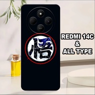 G45 - Latest XIAOMI REDMI 14C Softcase 2024 - pro camera Case - JAPANESE ART MOTIF - flexible rubber
