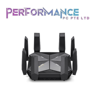 TP-Link Archer AXE300 AXE16000 Quad-Band 16-Stream Wi-Fi 6E Router with Two 10G Ports