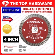 *READY STOCK* BOSUN B04-F4ST STONE 4" DIAMOND CUTTING WHEEL