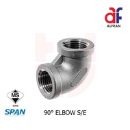 ALFRAN 304 Stainless Steel 90 Elbow S/E (32mm~80mm)