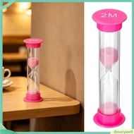 [doverywell]   Desktop Hourglass Ornament Non-breakable Sand Timer Colorful Sand Timer Set – 30 Sec 