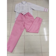 Baju Uniform Puteri Islam PPIM Sek  Rend (kawat  Budak,)1Set