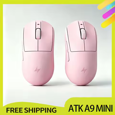 A9 Mini ATK Mouse Master Version Wireless Three Mode Paw3955master Lightweight Nordic 54l15 E-Sports
