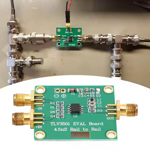 High Speed Comparator Module TLV3501 4.5ns Frequency Meter Front End Shaping Module for 3.3V 5V Syst
