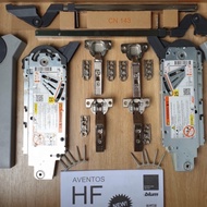 Genuine cheap blum hf22, hf25, hf28 lift arms installed on kitchen cabinet doors, very beautiful and