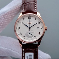 Langqin Famous Craftsman L2.708.4.78.3 Real Kinetic Energy Mechanical Men's Watch, Swiss 2824 Moveme