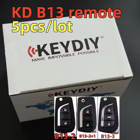 5pcs/lot KEYDIY B13-2 B13 B13-2+1 2/3 Buttons Universal Remote Control Key B-Series for KD900 KD MIN