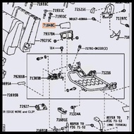 HOT DEAL 71848-0K030-C0 71848-0K040-C0 COVER CAP ADJUST SEATER REAR RIGHT Kiri INNOVA REBORN FORTUNE