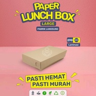 Large Laminated Lunch Box 290 Gsm Lunch Box L (LB2K2)