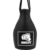 INNOLIFE Boxing Slip Bag, Boxing Dodge Hide Speed Bag Maize Ball Leather Ball for Reflex Training, B