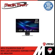 MPG 274URDFW E16M 27" MINI-LED UHD160HZ HDR1000 0.5MS QD MONITOR