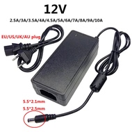 12V Universal AC DC Power Adapter Supply 12 VOLT 3A 4A 5A 6A 7A 8A 9A 10A 12 V Adaptor LED Driver Switch Adaptador Conveter